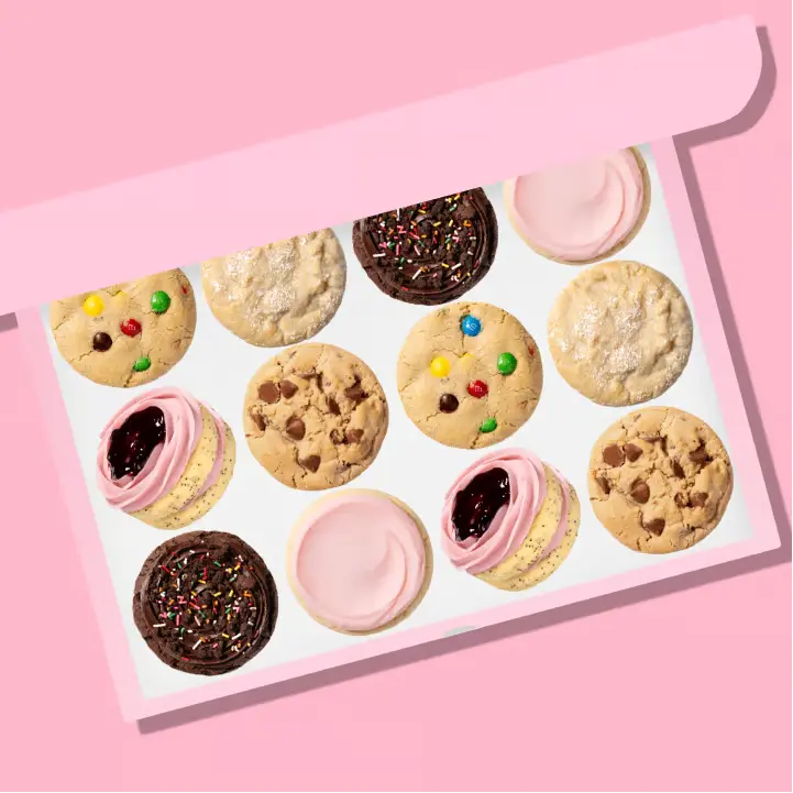 Crumbl Cookies Large Desserts 12-pack